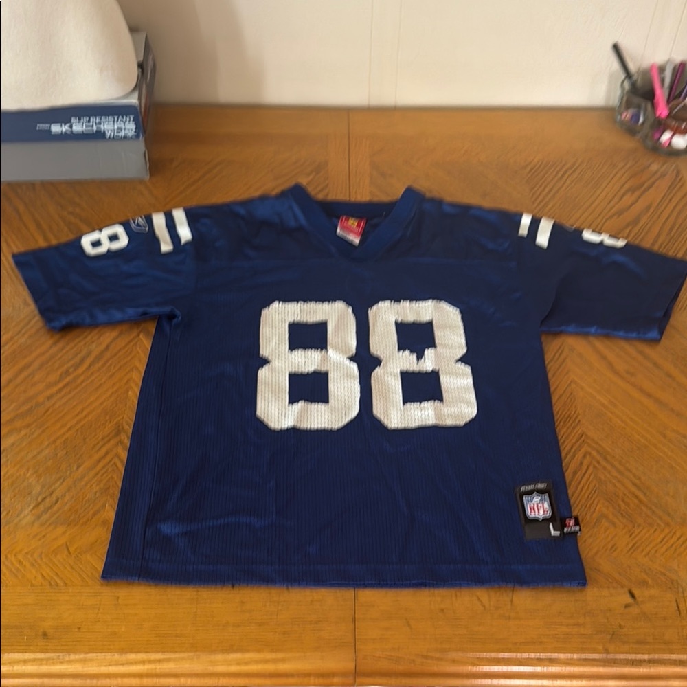 NFL Blue and White Indianapolis Colts Marvin Harrison Jr jersey